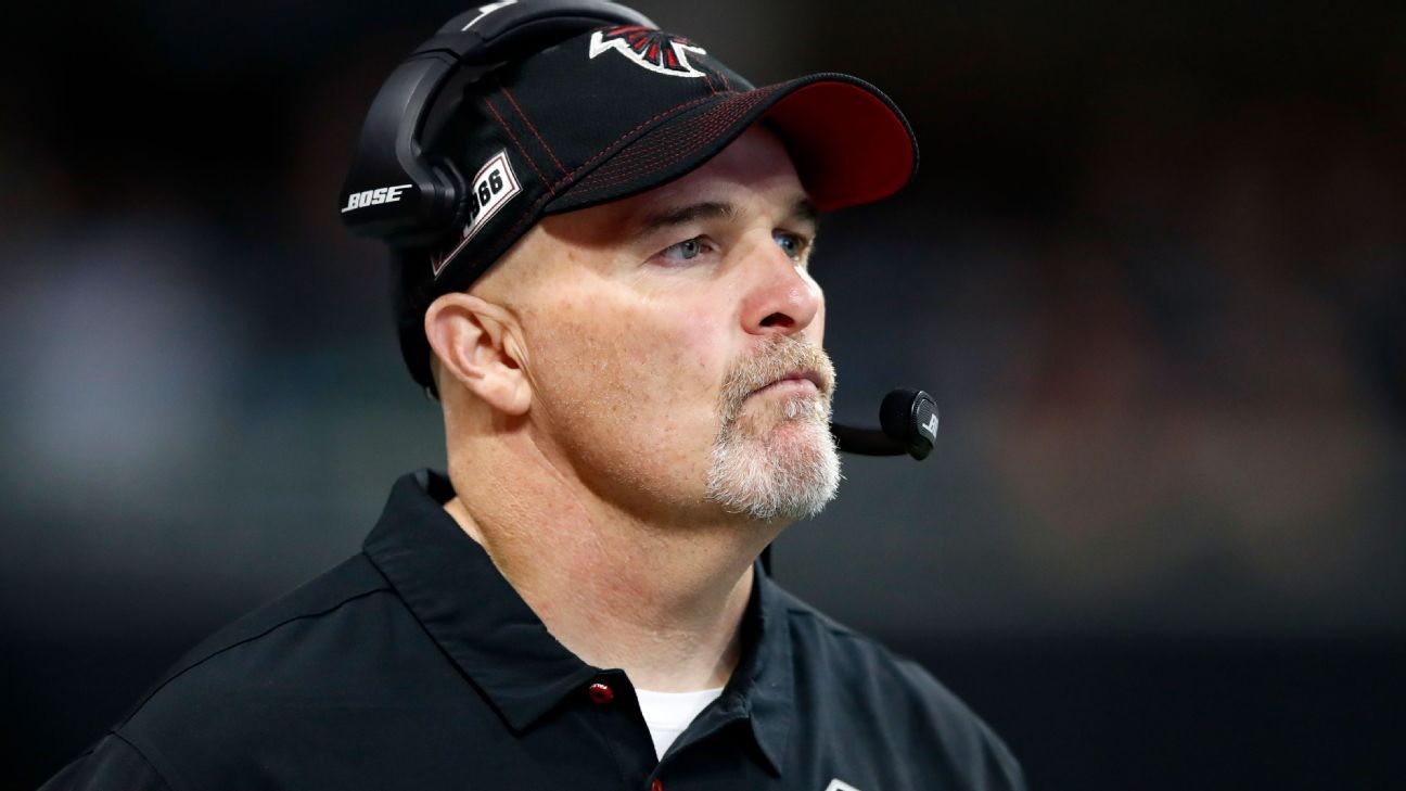 Former Atlanta Falcons coach Dan Quinn is favorite to be the new Dallas Cowboys DC, sources said