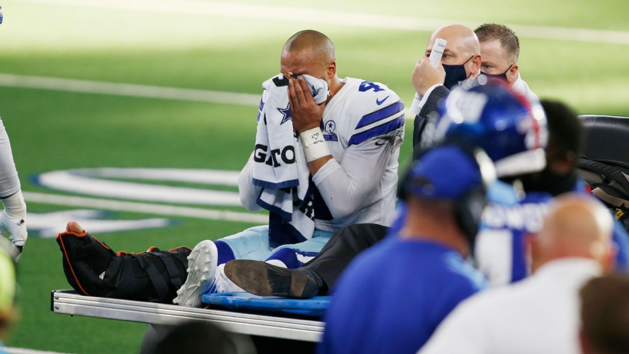 Cowboys vs. Washington score, takeaways: Andy Dalton knocked out