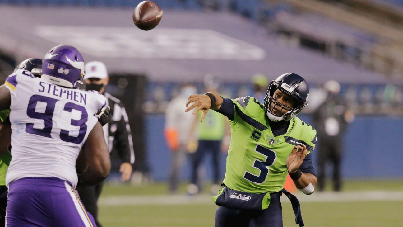 Russell Wilson throws 5 TD passes as Seahawks beat Ravens – The Denver Post