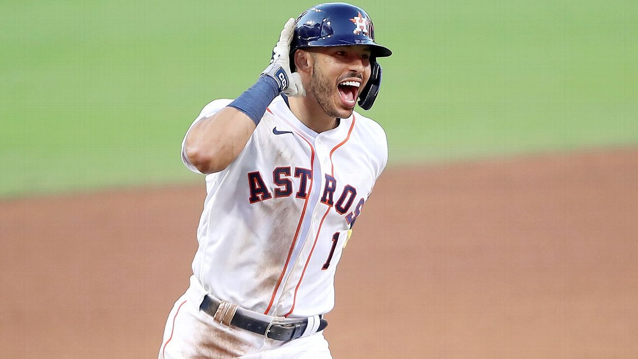 Astros activate All-Star SS Carlos Correa from IL - The San Diego