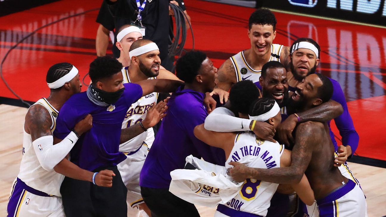 Real Ones': LeBron James and the Los Angeles Lakers are the 2020 NBA  Champions - The Ringer