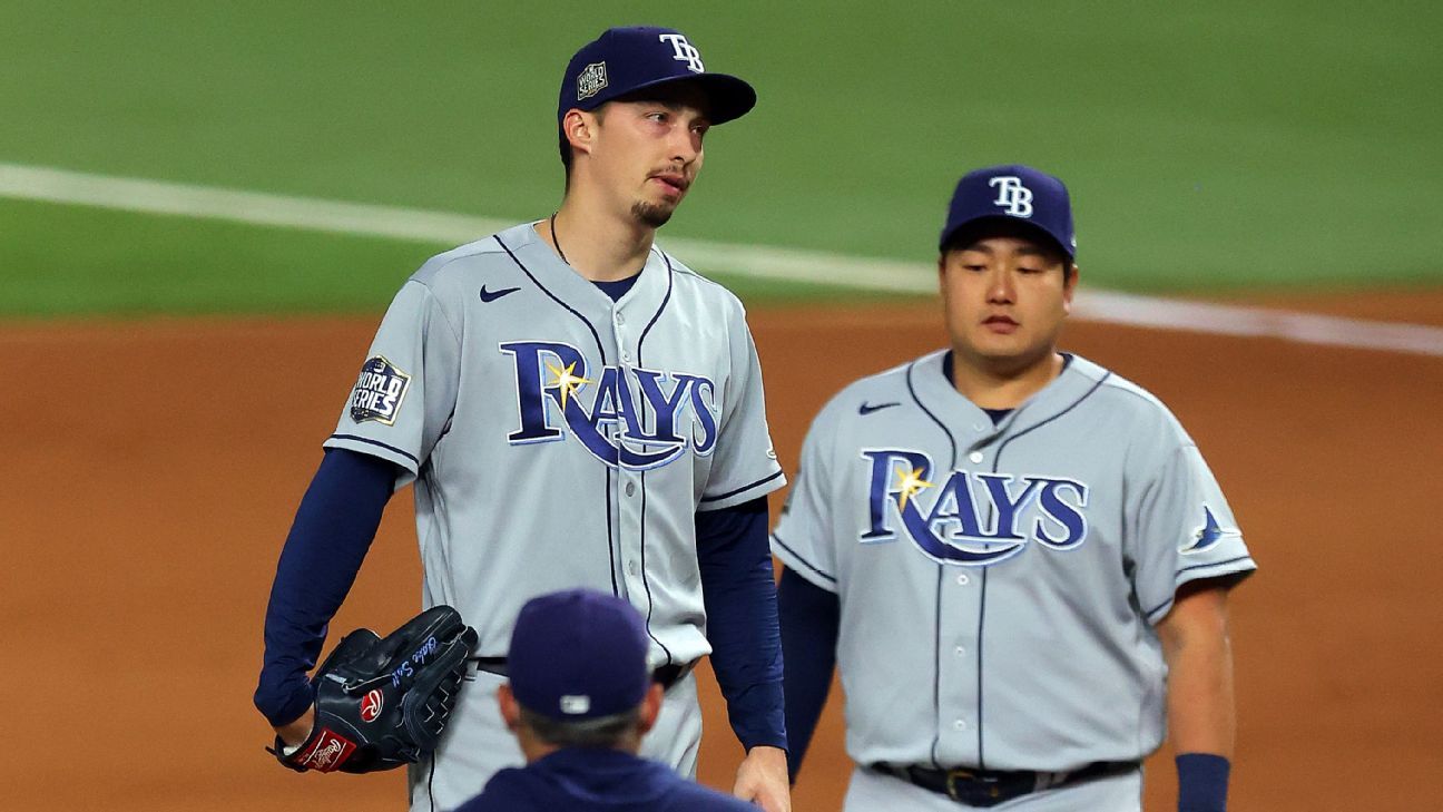 Tampa Bay Rays' Blake Snell 'disappointed, upset' on early hook in Game 6 -  ESPN