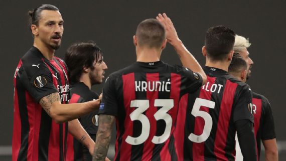 AC Milan vs. Sparta Prague - Reporte del Partido - 29 octubre, 2020 - ESPN