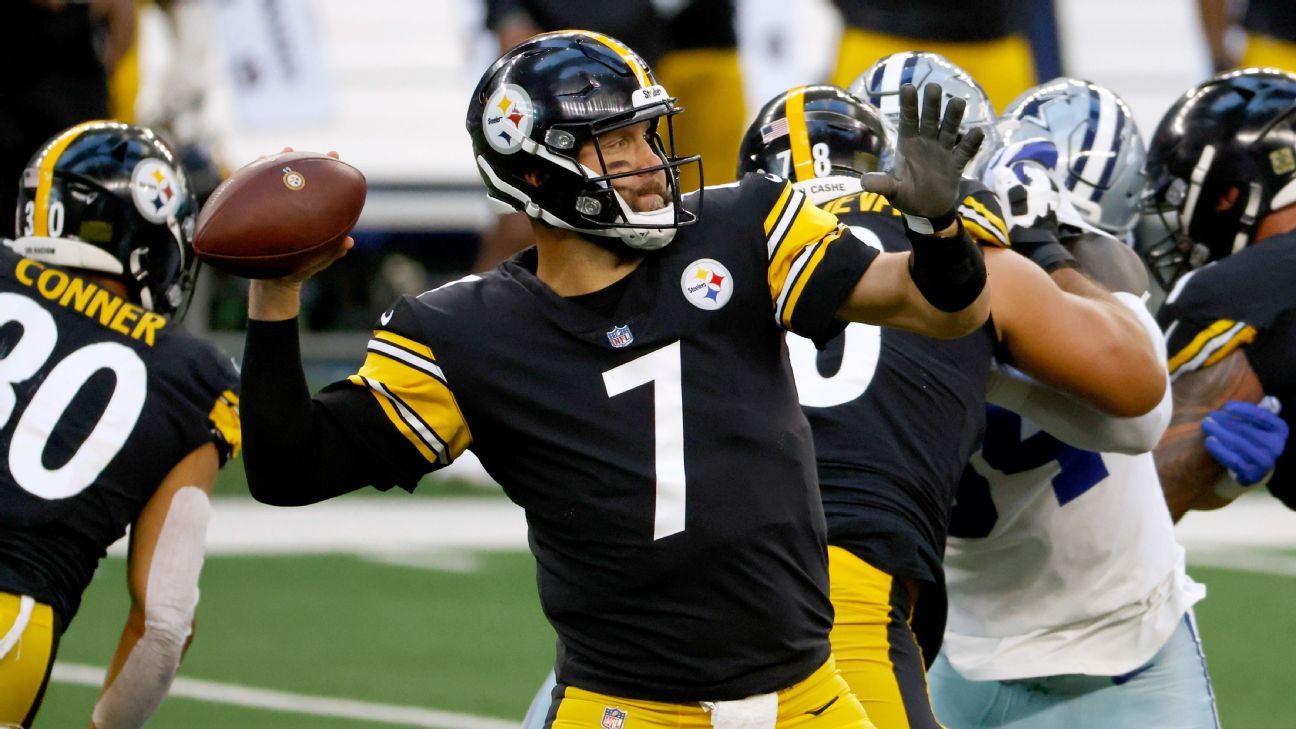 Steelers' Roethlisberger, others removed from COVID-19 list