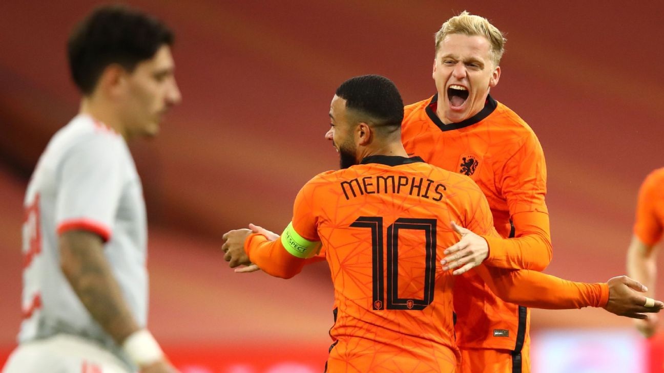Netherlands vs. Spain - Football Match Report - November 11, 2020 - ESPN