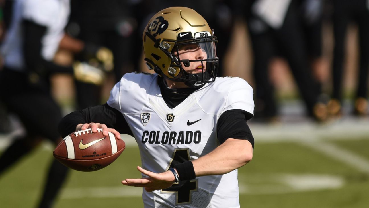 Colorado Buffaloes Starting Qb Sam Noyer Enters Transfer Portal Espn 1785