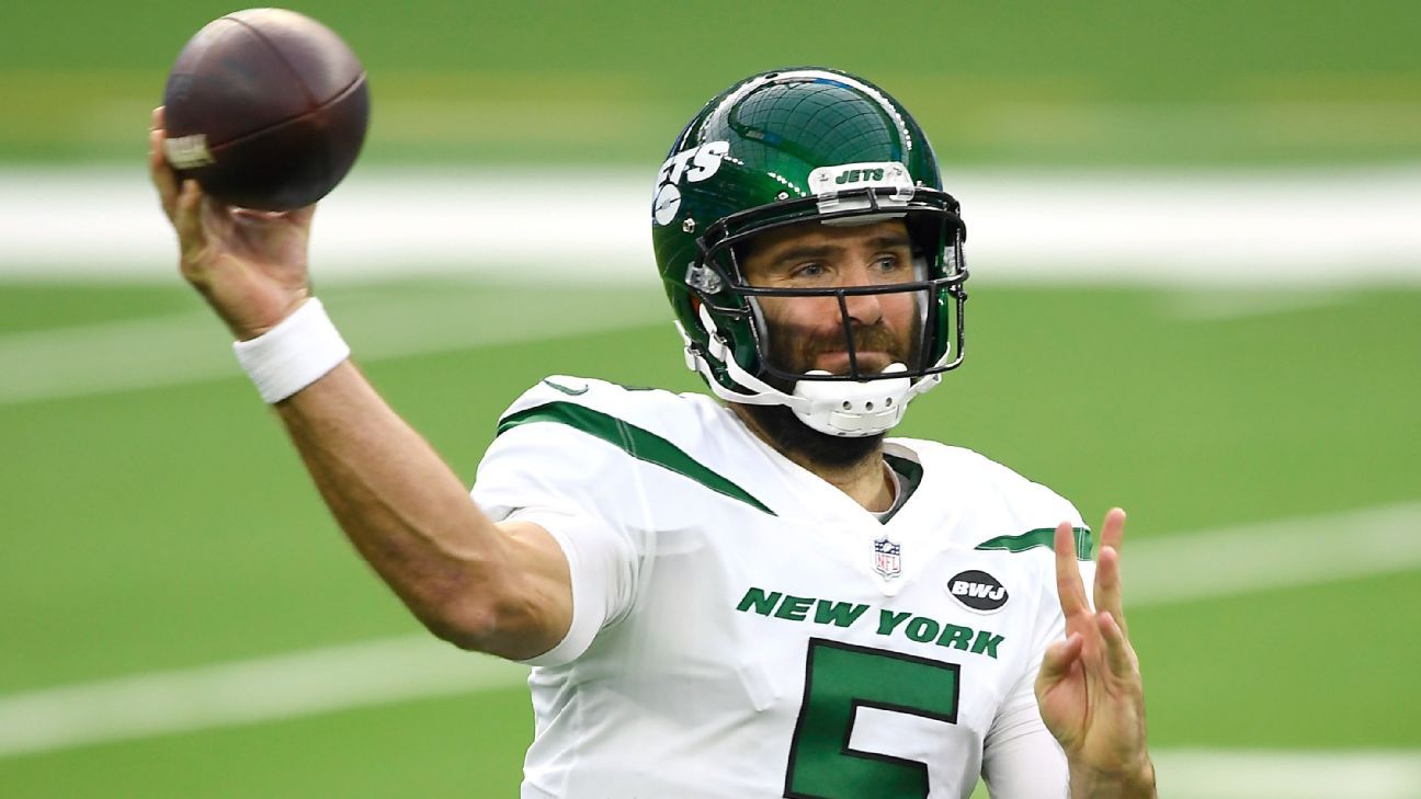 Joe Flacco 'excited' to start for Jets in season finale vs. Dolphins