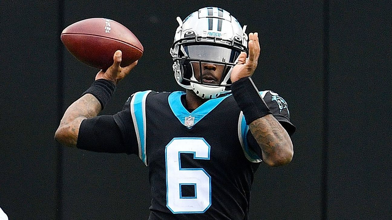Former XFL QB P.J. Walker helps Carolina Panthers win without injured