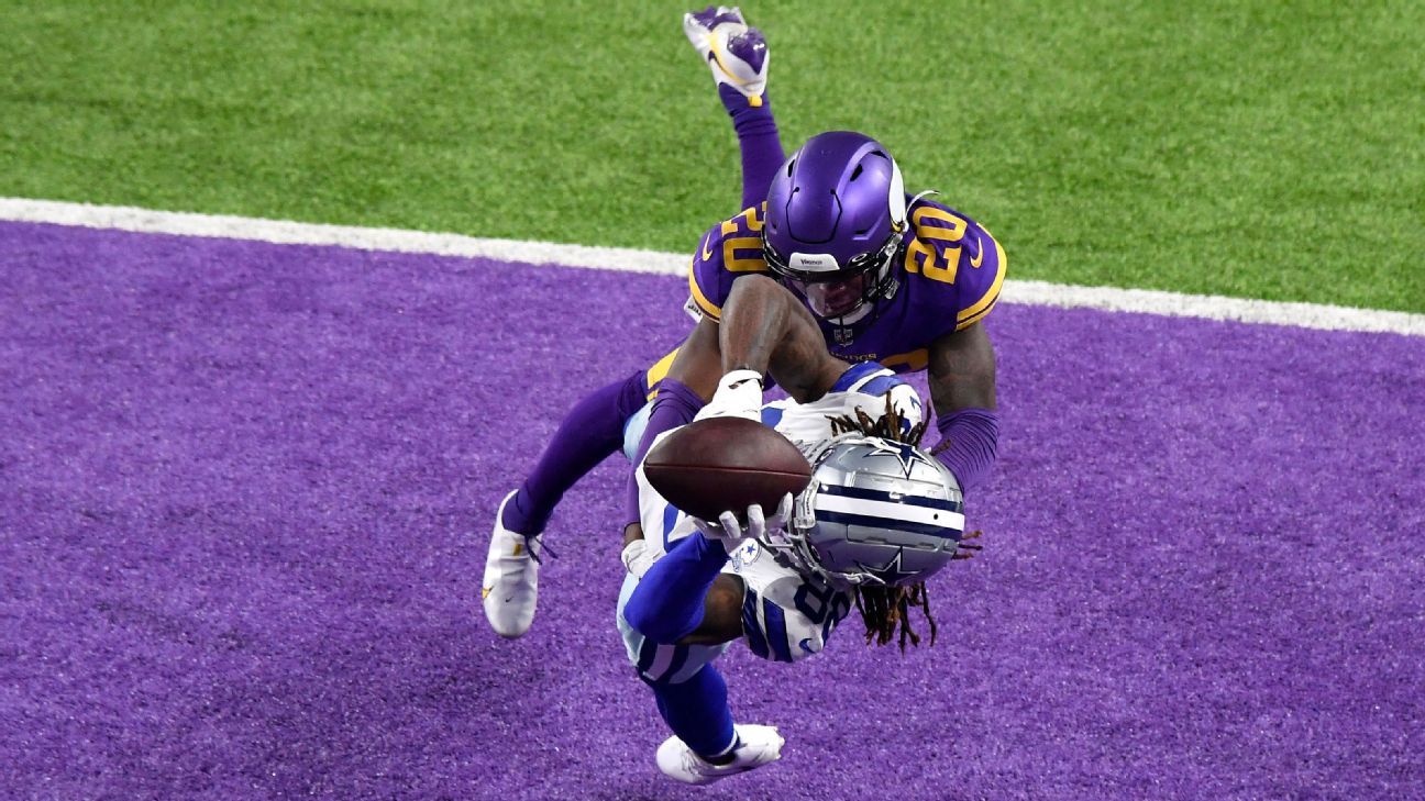 Vikings' winning streak ends when Dallas scores late for 31-28 victory