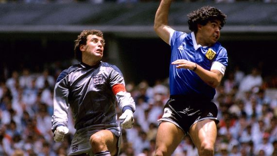 Peter Shilton: "Maradona parece que tenía grandeza, pero no espíritu  deportivo