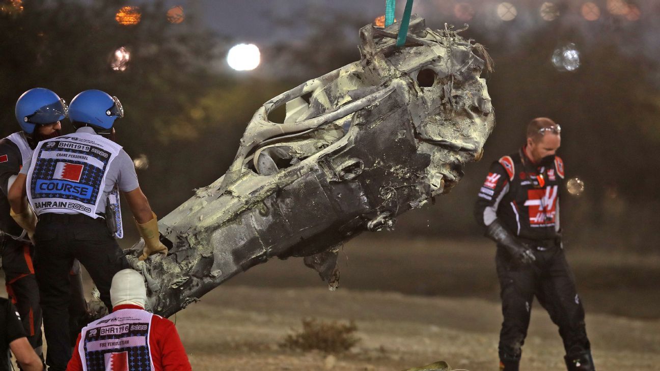 Grosjean’s car from fireball crash to go on display Auto Recent
