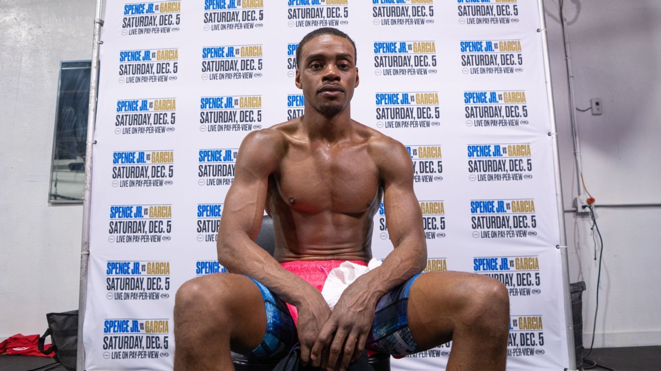 Errol Spence Jr. says he's 'grateful' he caught eye injury in time before it thr..