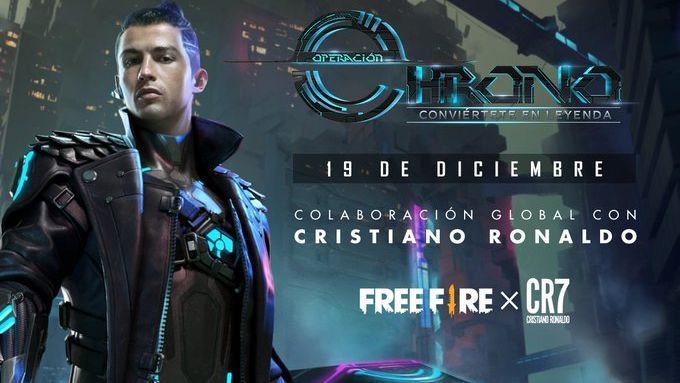 Cristiano Ronaldo tendrá su propio personaje en FreeFire