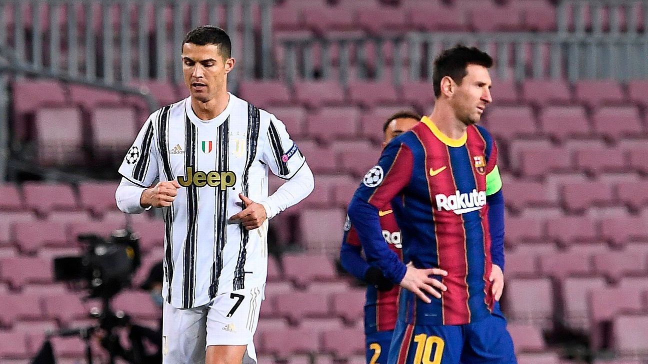 Champions League: Ronaldo double at Barcelona snatches top spot for Juve, Champions League