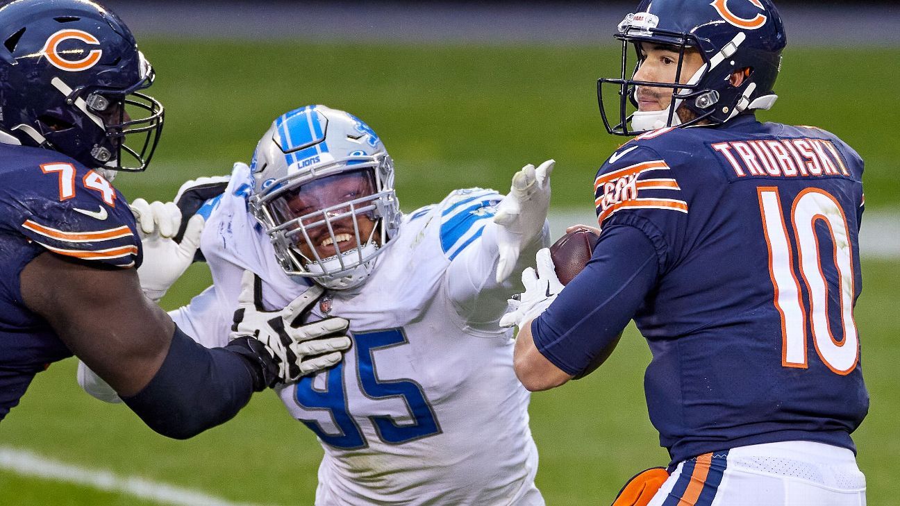 Dan Campbell explains why Lions DE Romeo Okwara didn't play vs Jaguars