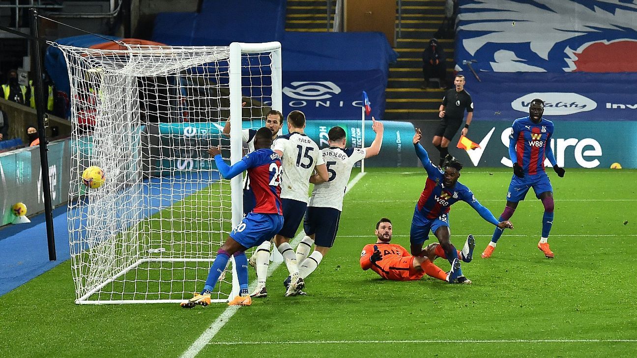 Crystal Palace Vs Tottenham Hotspur Football Match Report December 13 2020 Espn