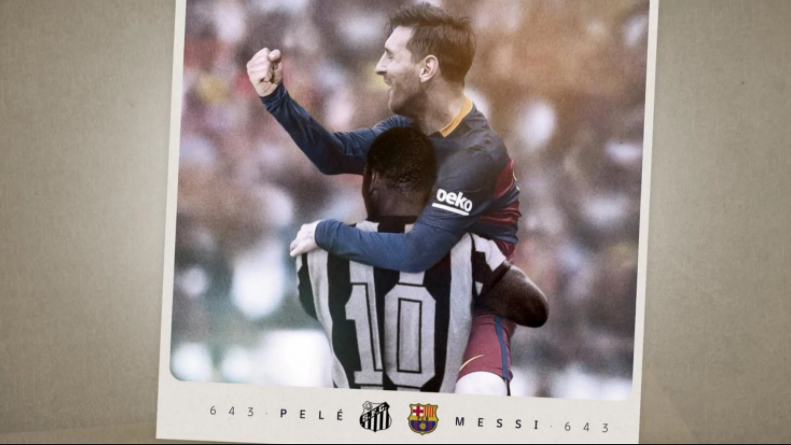 Pelé congratulated Messi for the recording: “I admire you very much”
