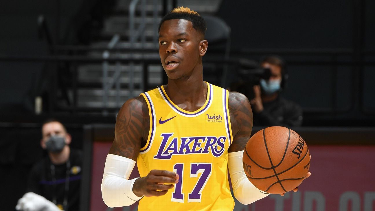The Los Angeles Lakers negotiate extension with Dennis Schroder