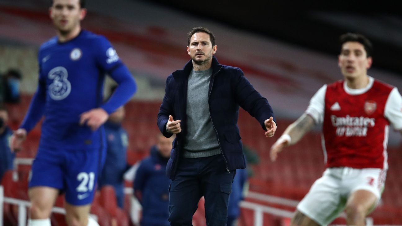 Frank Lampard rips into ‘lazy’ Chelsea after Arsenal loss