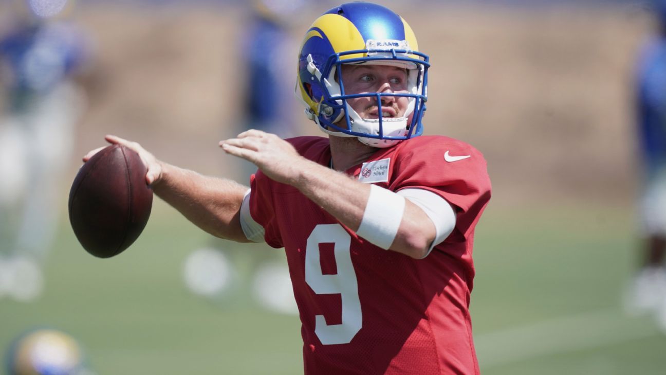 Rams QB John Wolford may have played last game, but could be a coach - Turf  Show Times