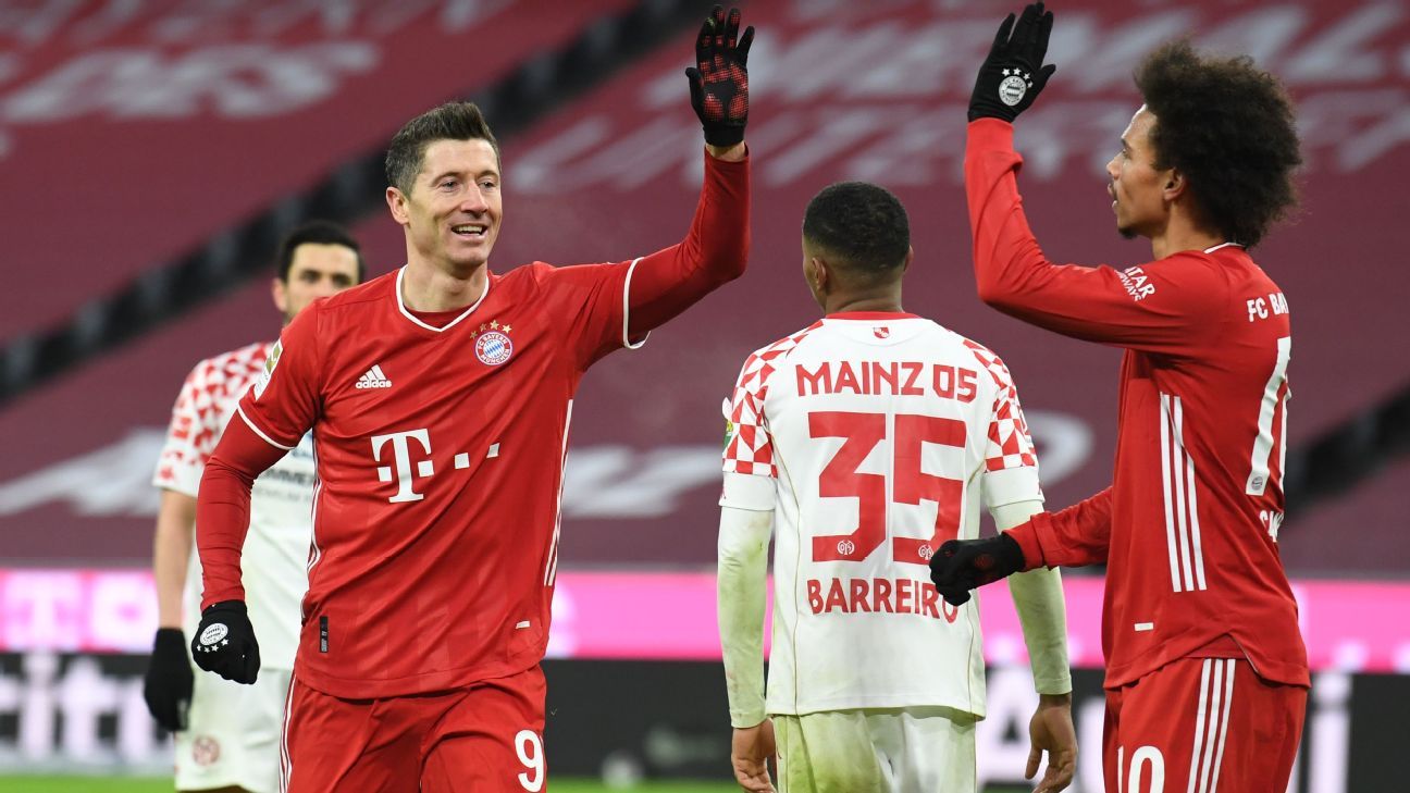 Bayern Munich vs. Mainz - Football Match Report - January ...