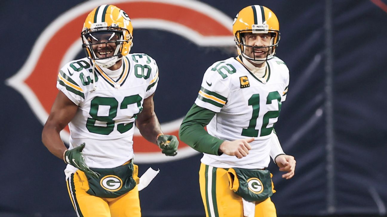 Green Bay Packers explode Chicago Bears to conquer NFC seed # 1, get out