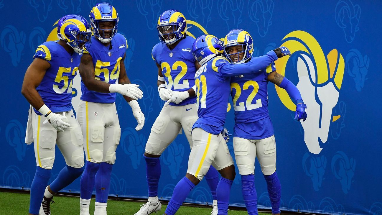 Los Angeles Rams Clinch Play Center;  he will face the Seattle Seahawks in a wild card round