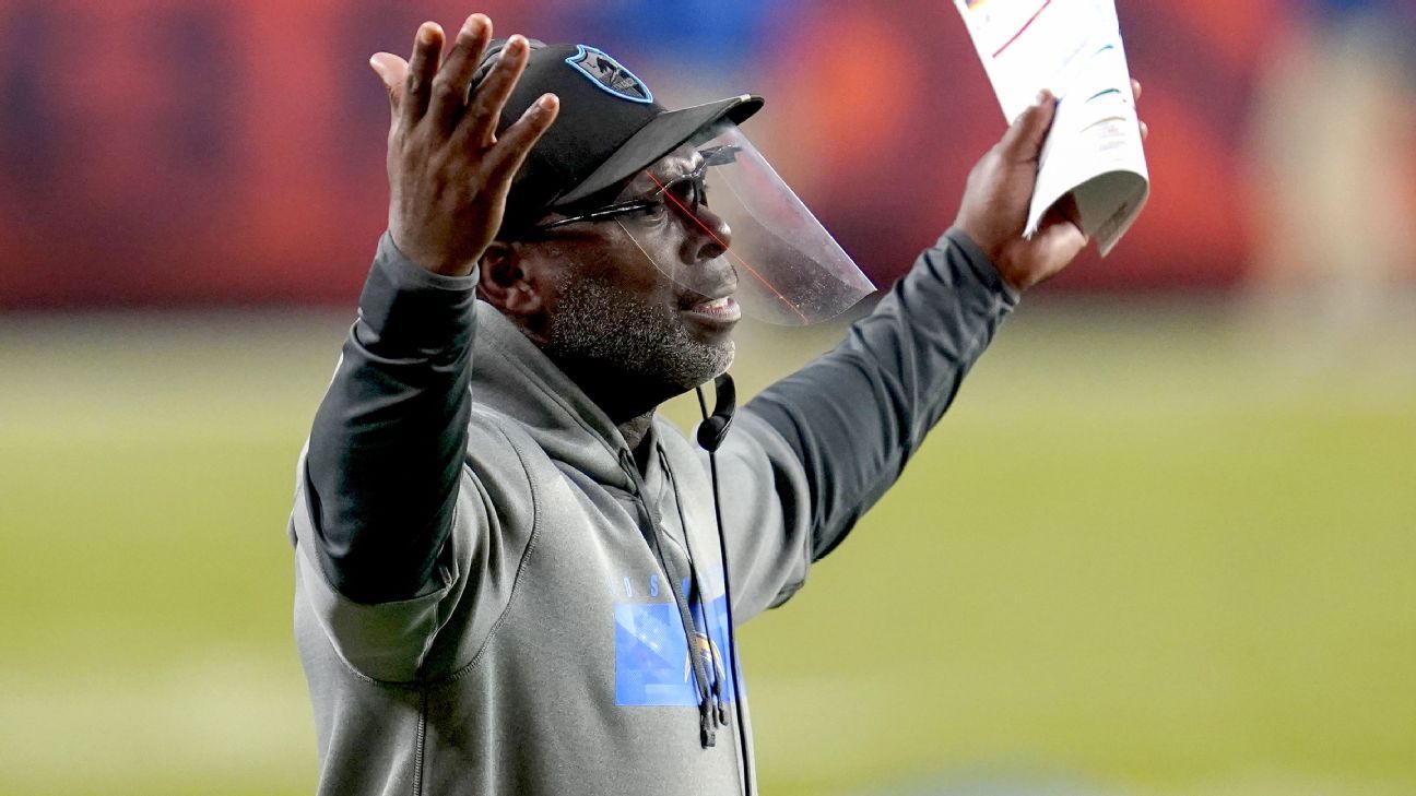 Los Angeles Chargers fire Anthony Lynn after four seasons as coach