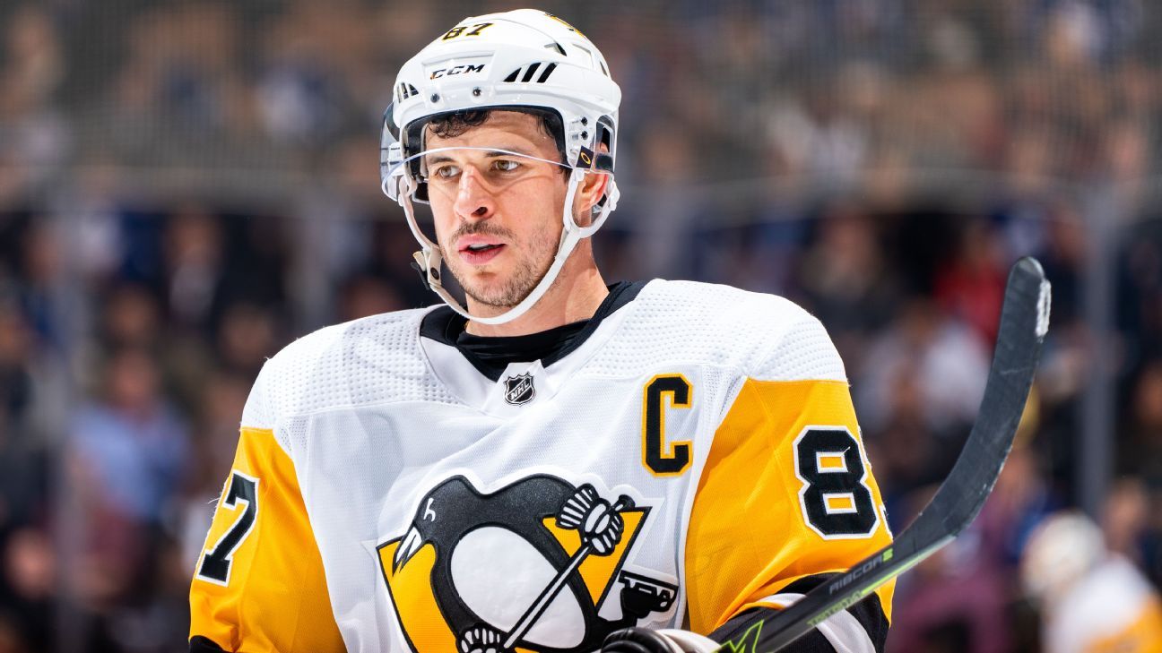 Pittsburgh Penguins' Sidney Crosby sidelined for at least six weeks