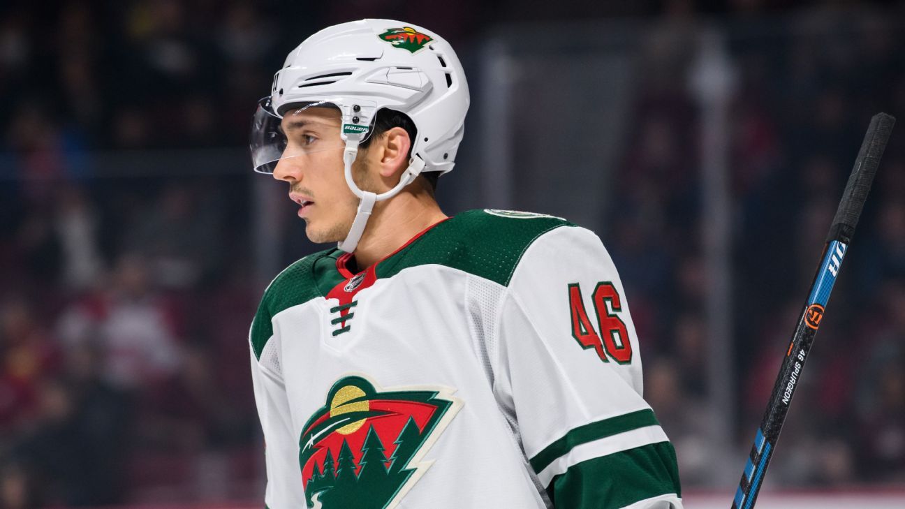 Wild put Spurgeon on IR as injury woes mount