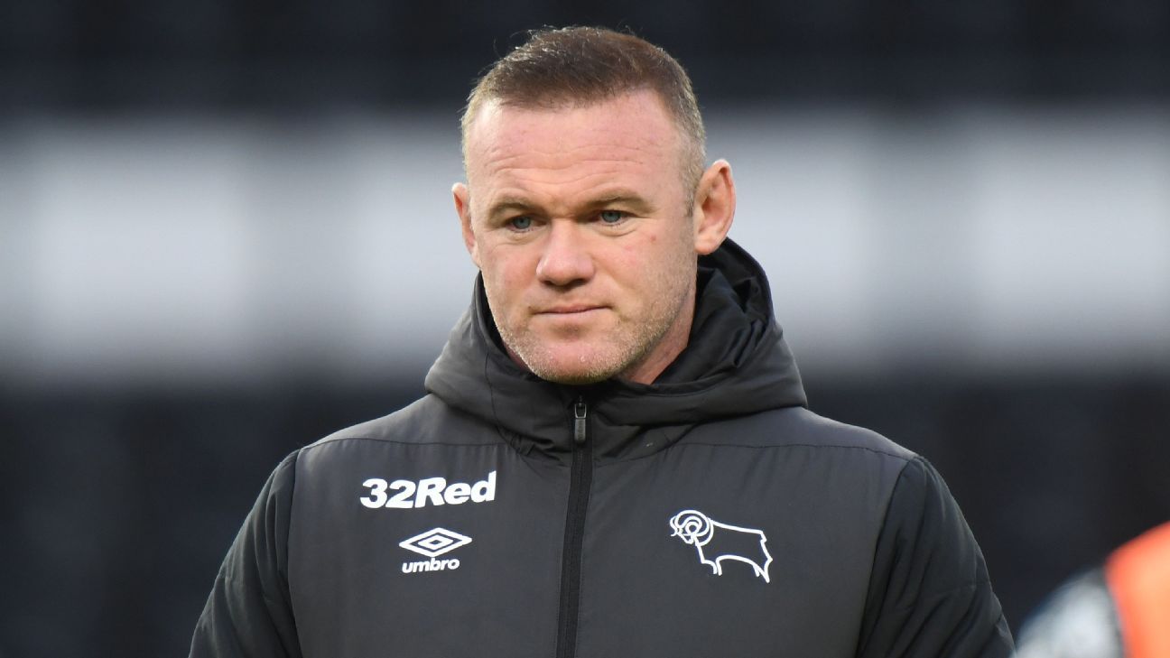 Wayne Rooney stops playing to take over Derby County