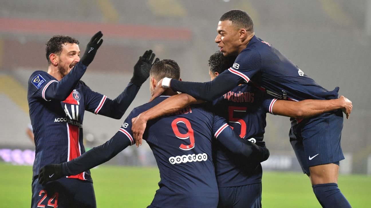 Paris Saint-Germain vs. Marseille - Football Match Report ...