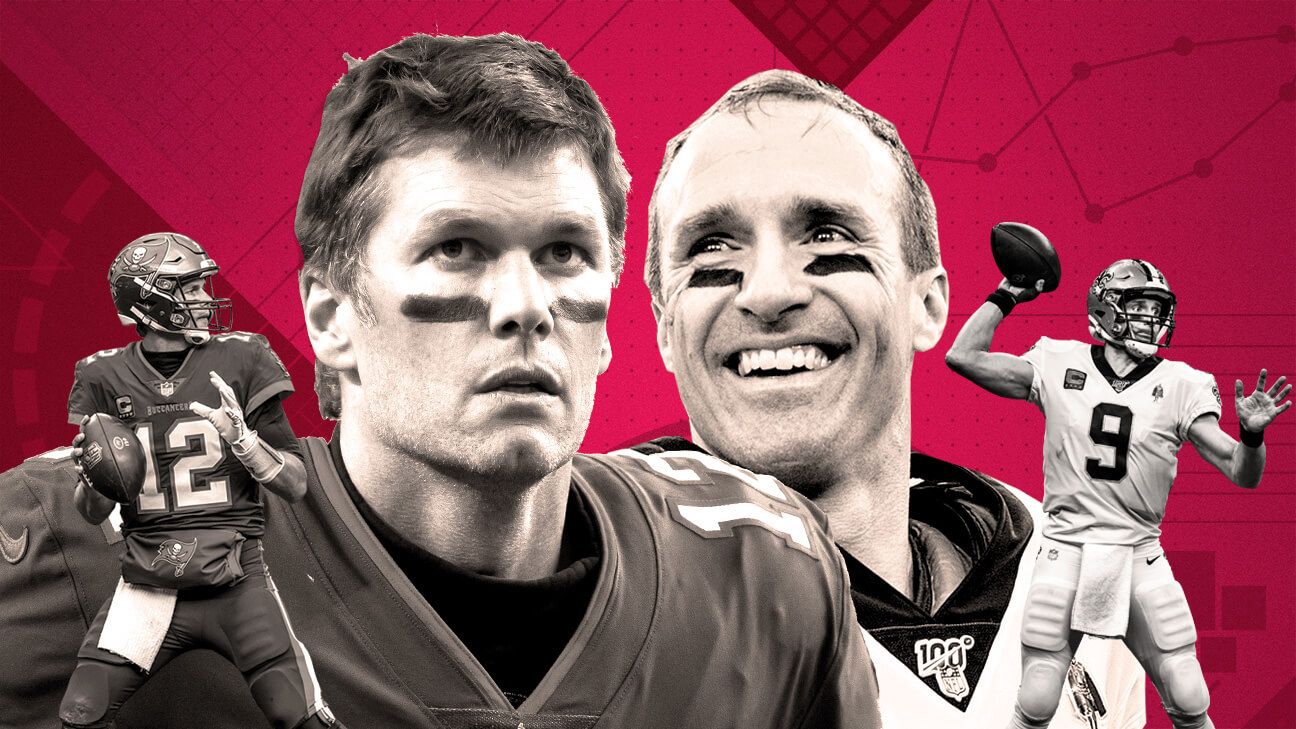 Tom Brady Dominated Drew Brees in College