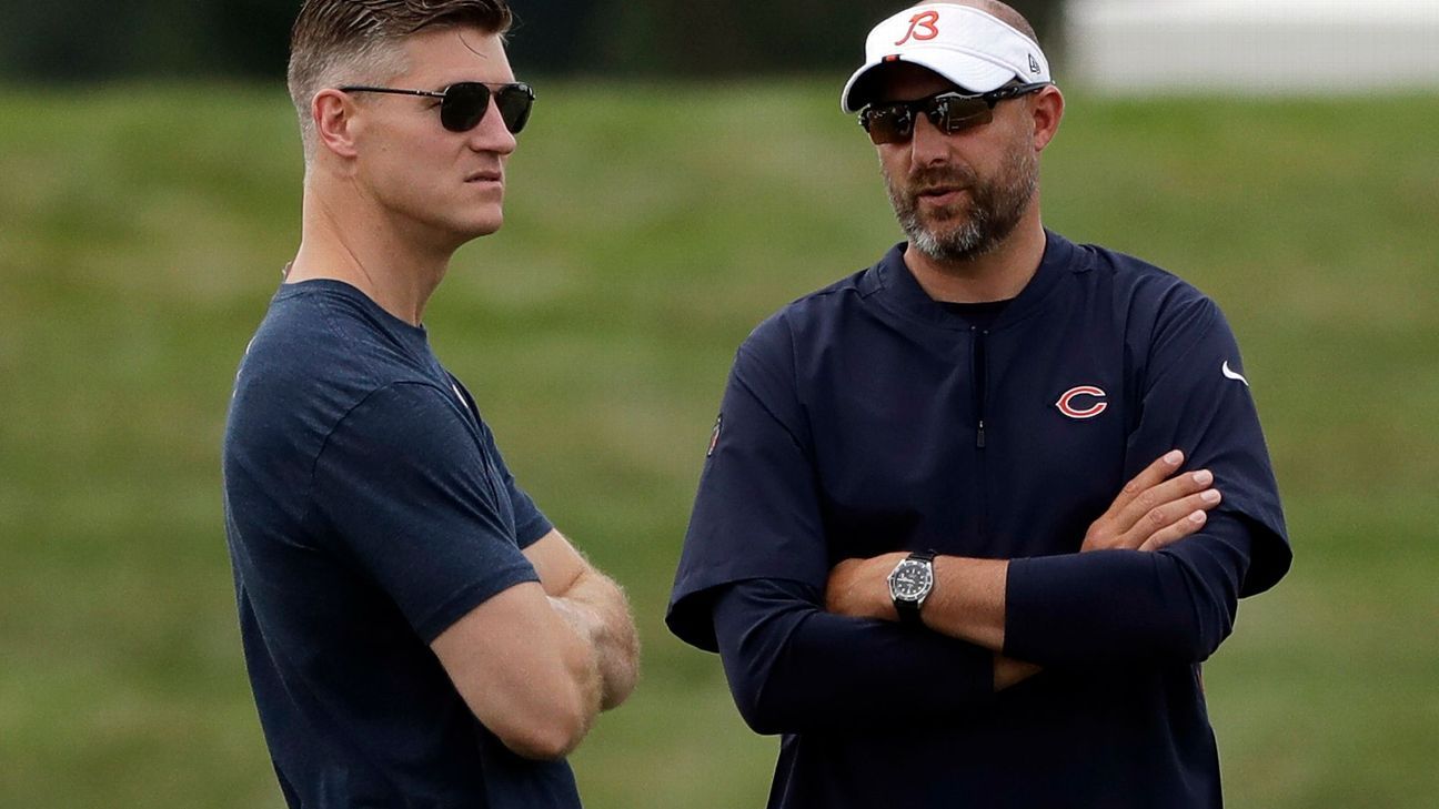 No update from Bears coach Nagy on injuries to Mooney, Smith