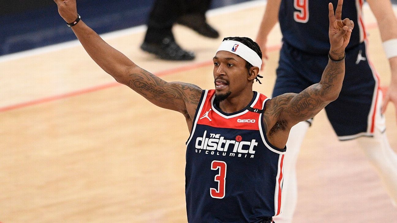 Bradley Beal says Washington Wizards ‘fight the league’ with a short hand to play on Friday