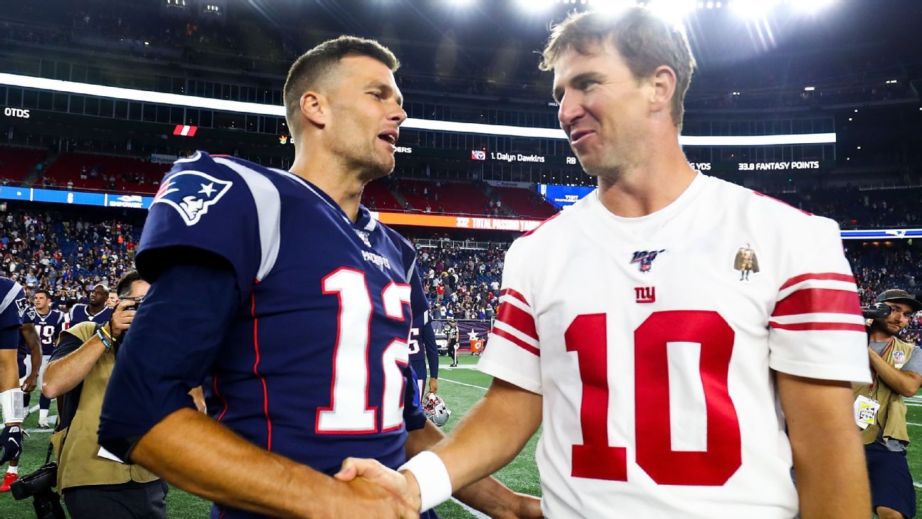 Tom Brady todavía no supera sus derrotas ante Eli Manning