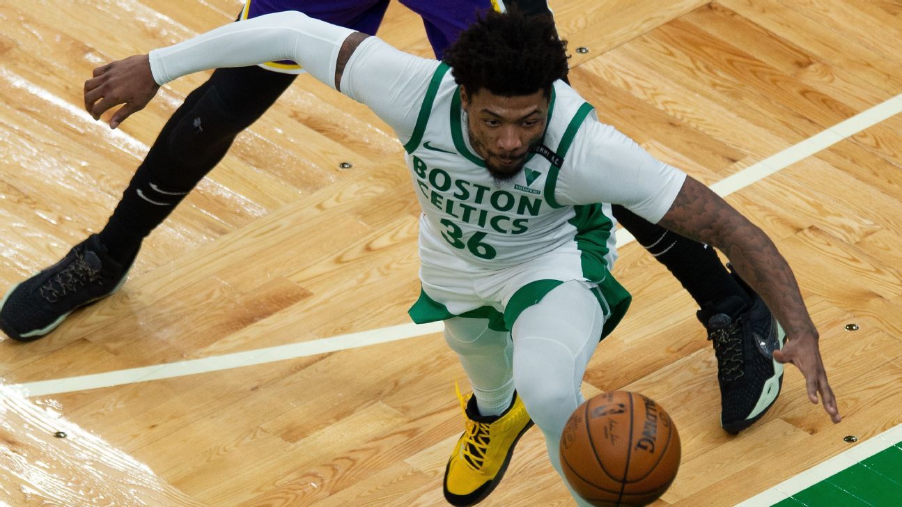 Magnetic Resonance for Marcus Smart after hard fall