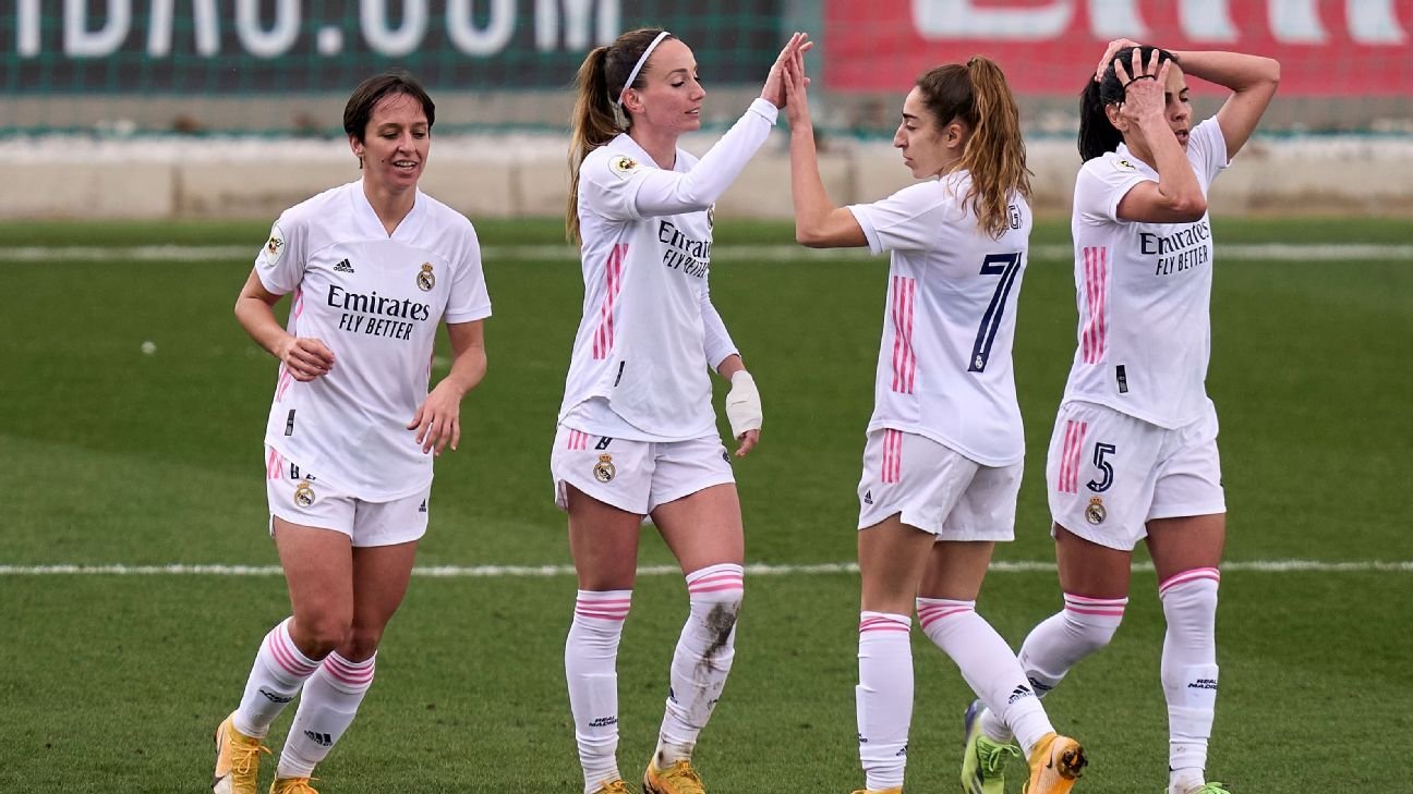 Real Madrid S Asllani Nets Three Minute Hat Trick News Wwc