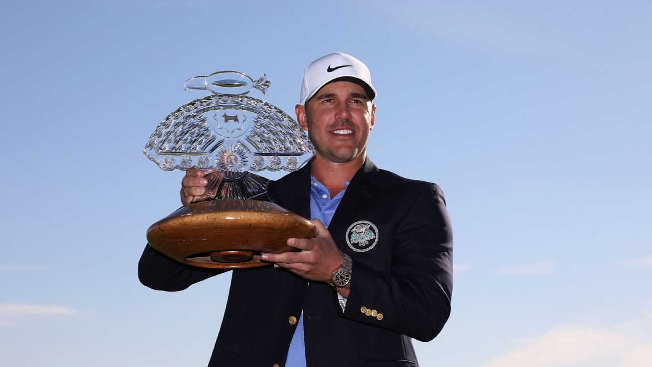 Brooks Koepka eagle no.  17 will complete the rally for the Phoenix Open victory