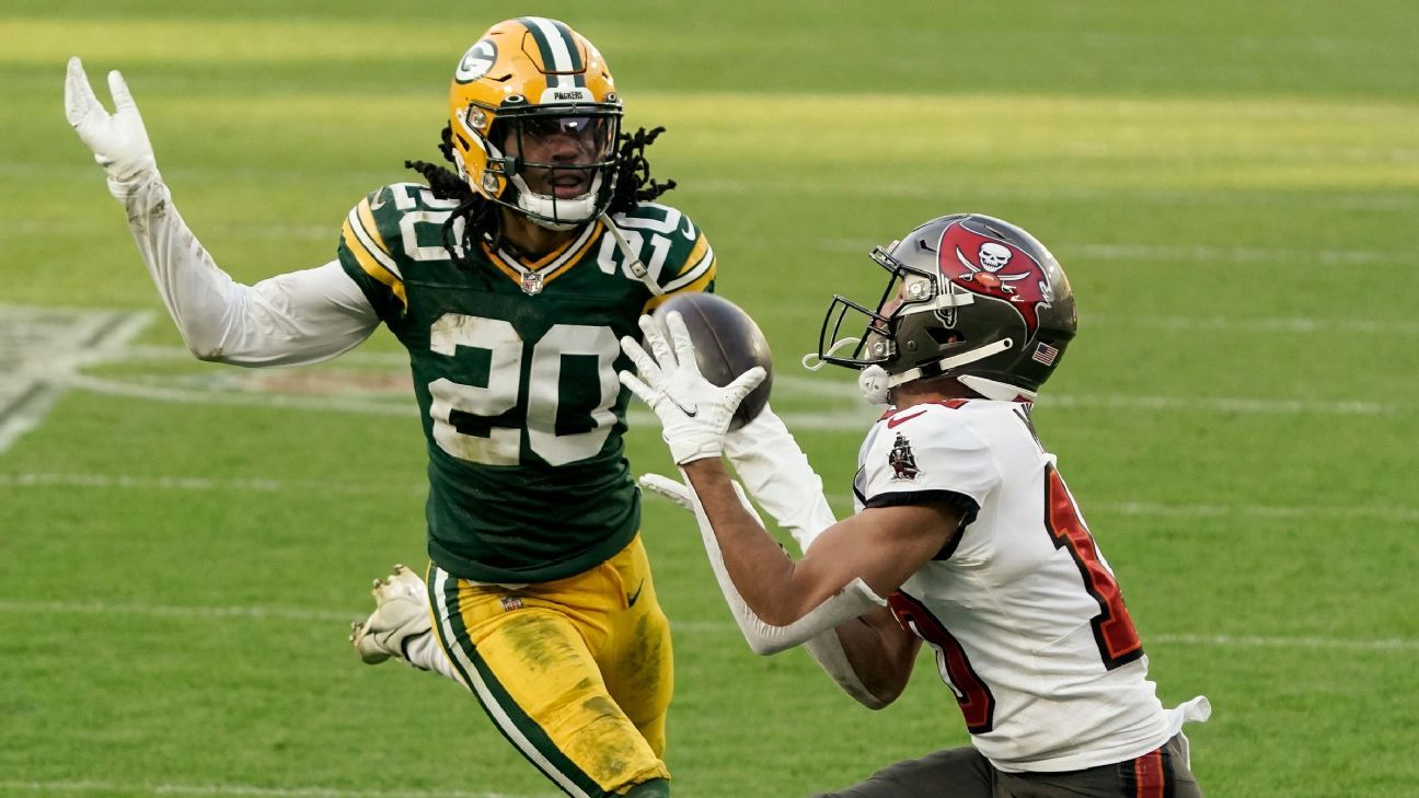 Green Bay Packers cornerback Kevin King active