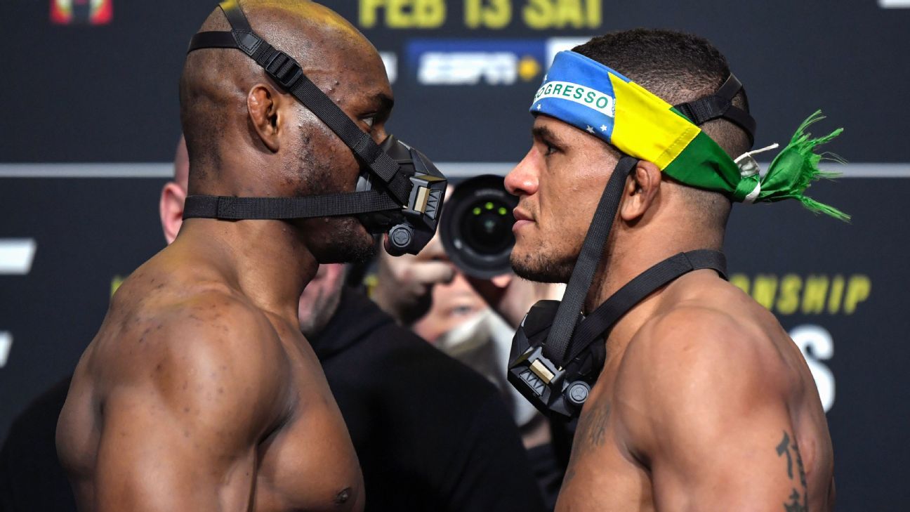 Kamaru Usman defeats Gilbert Burns by technical knockout to retain the UFC welterweight title