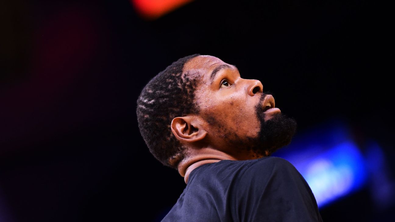 Nets star Kevin Durant will miss at least two gold games stretched to his thigh