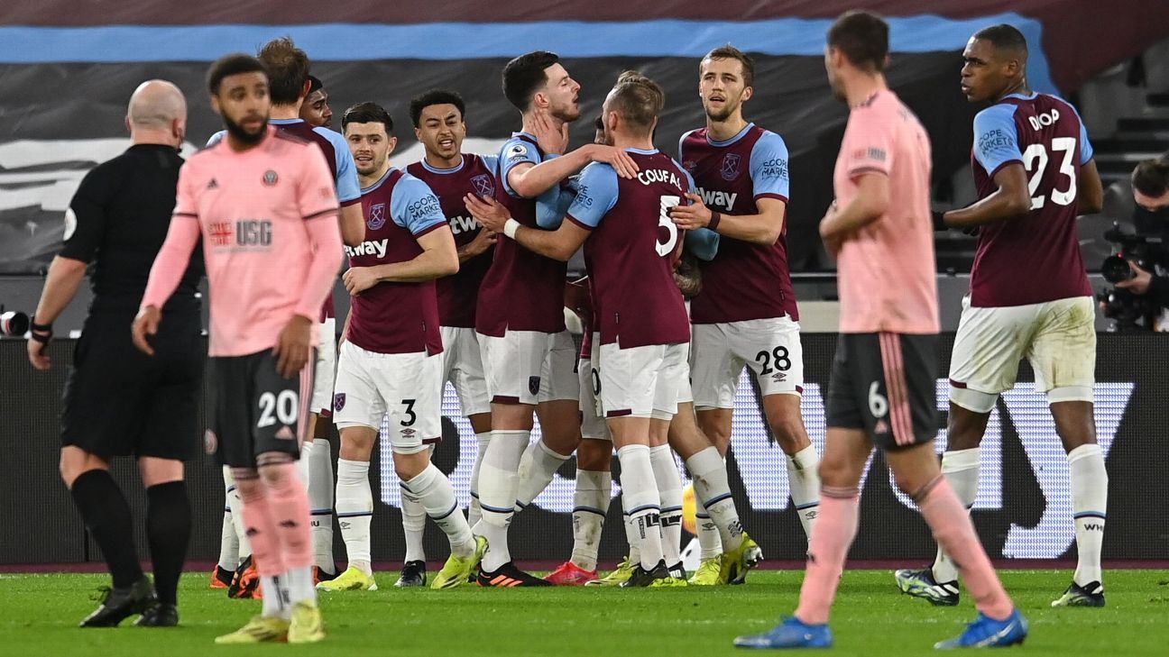 West Ham United vs. Sheffield United - Football Match ...