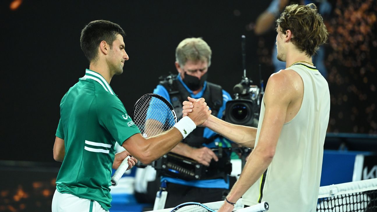 Djokovic and Zverev lead the ATP circuit