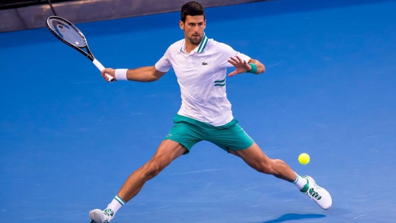Djokovic’s mark with which he won at Christmas at the end of the Grand Slam