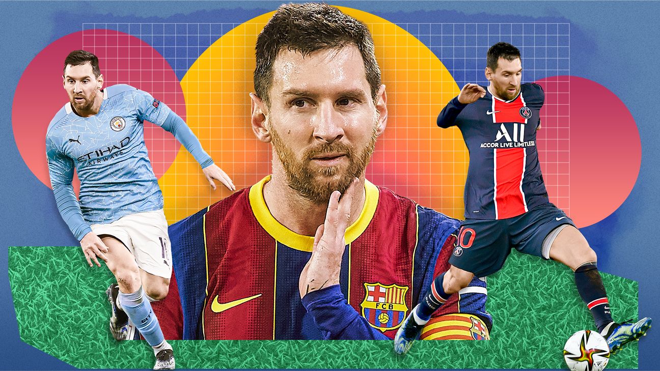 Should Lionel Messi Stay At Barcelona Or Join Man City Or Psg Our Experts Break It Down