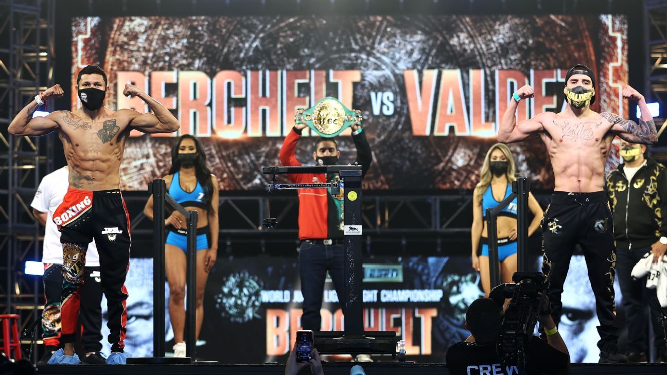 More than a title at stake when Miguel Berchelt faces Oscar Valdez
