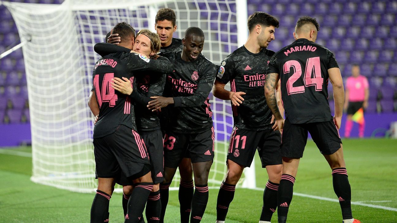 Real Valladolid Vs Real Madrid Football Match Report February 21 2021 Espn