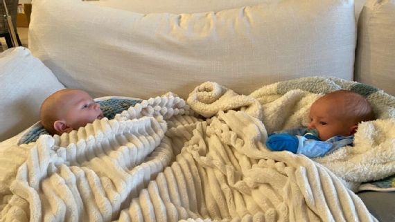 Twins With A Twist How Freddie And Chelsea Freeman Grew Their Family To Five