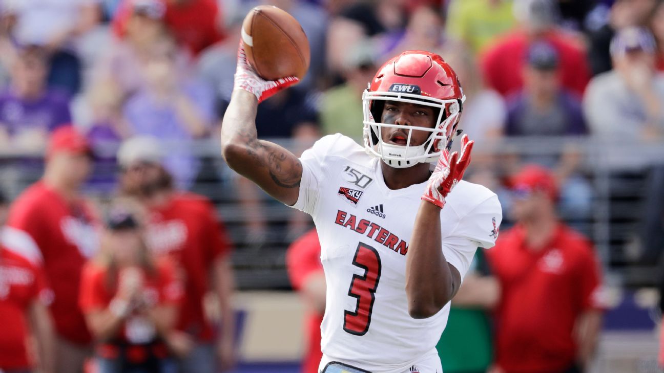 Eric Barriere Quarterback Eastern Washington